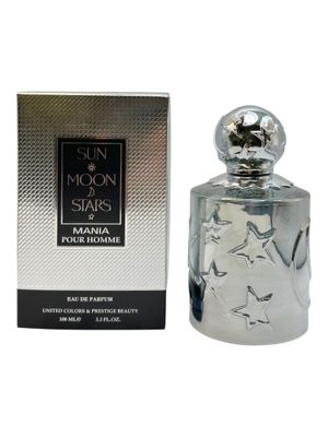 SUN MOON STARS Mania Pour Homme Eau de Parfum, 3.4 fl. oz., Lavender, Peppermint, Benzoin, Vanilla, Tobacco, Honey