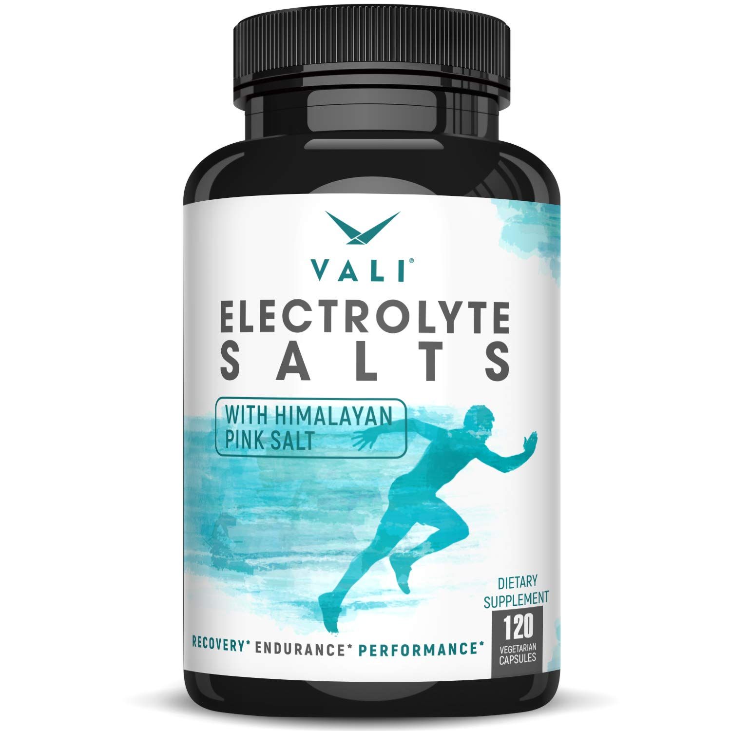 VALI Electrolyte Salts Rapid Oral Rehydration Replacement Pills. Hydration Nutrition Powder Supplement, Recovery Relief Fast. Fluid Health Essentials. Keto Salt Mineral Tablets. 120 Veggie Capsules
