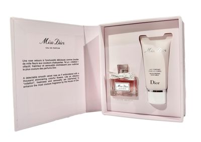 Dior MISS Perfume Lotion Women Travel MINI Gift SET (Perfume 5 MLLotion 0.67 Fl Oz)