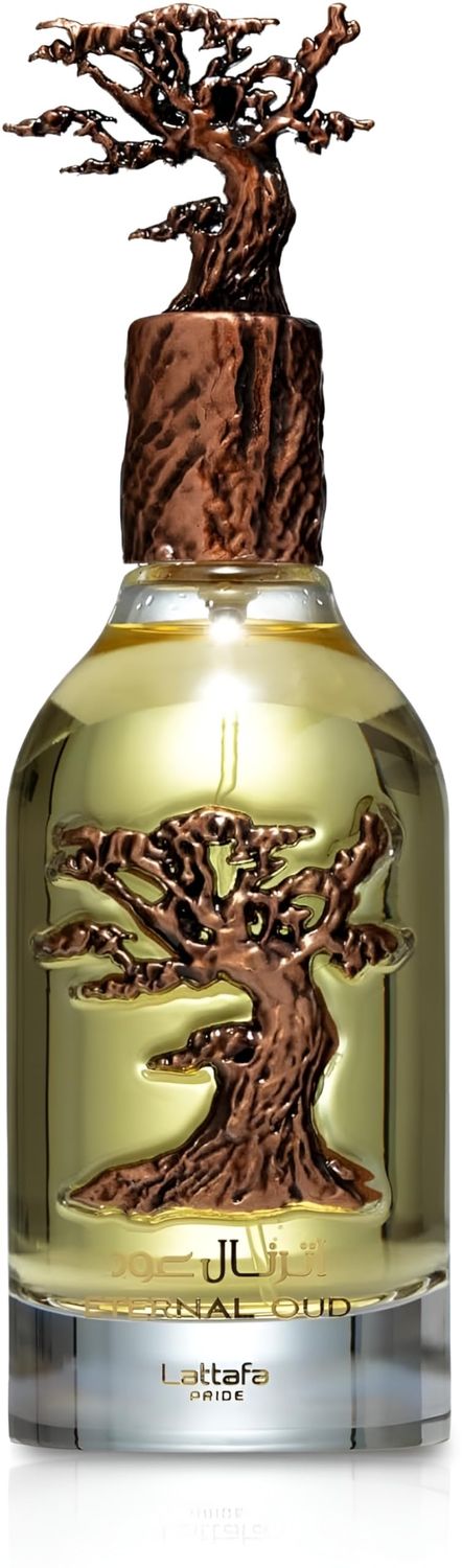Lattafa Eternal Oud Eau De Parfum Spray, 3,4 Ounce (Unisex)