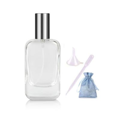 JJKMALL 30ml Refillable Glass Perfume Spray Bottle - 1oz Travel Atomizer for Fragrance Essential Oils