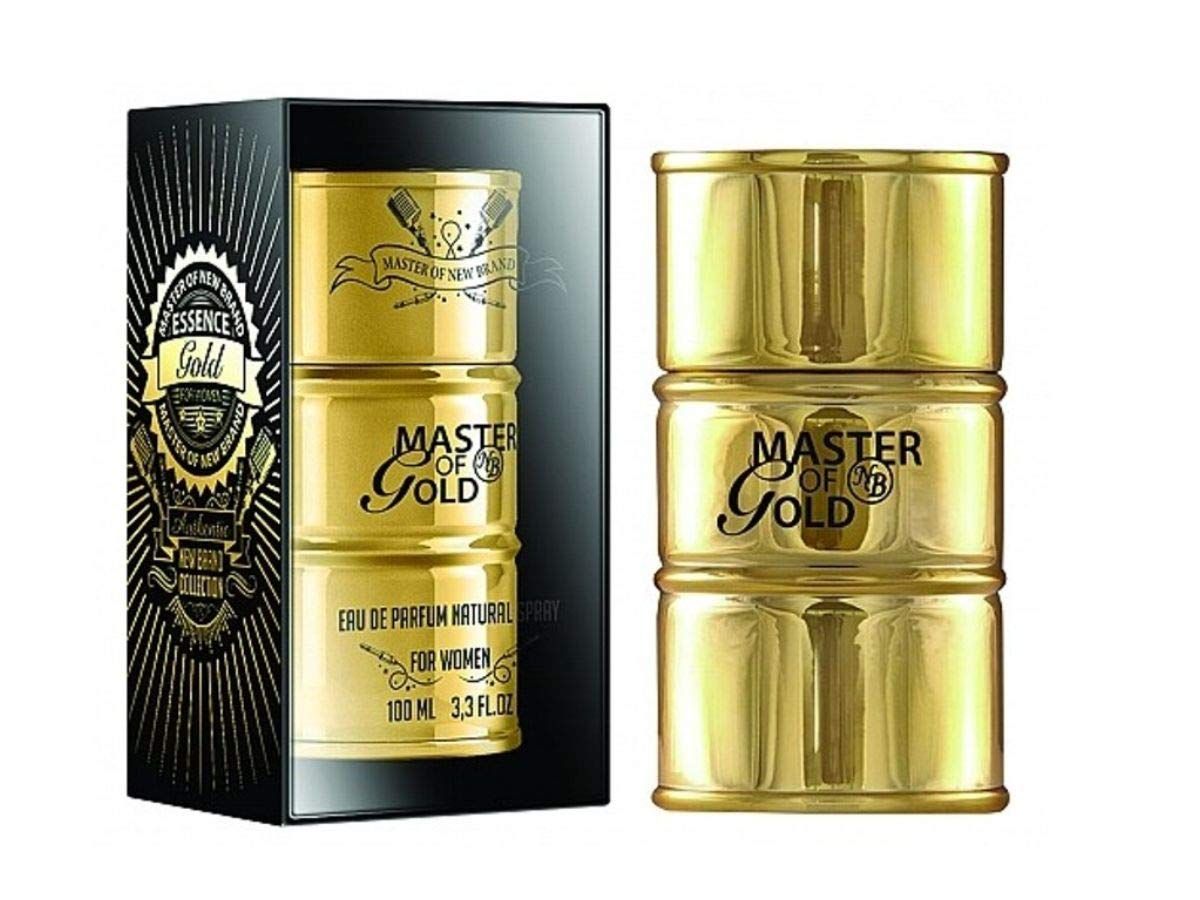 New Brand Master of Gold for Women - 3.3 oz EDP Spray