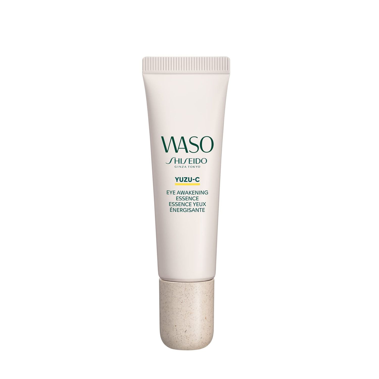 Shiseido Waso YUZU-C Eye Awakening Essence - 0.72 oz - Targets Dark Circles Puffiness - With Vitamin C - 12-Hour Hydration - Vegan, Fragrance Free Non-Comedogenic