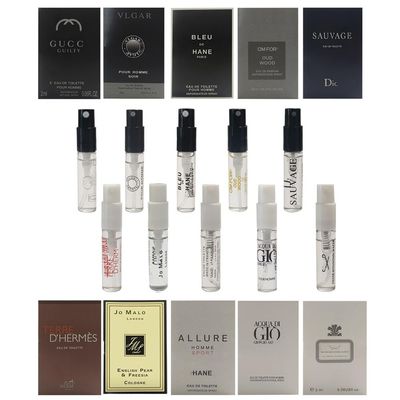 Sufeasdf Mens Designer Fragrance Sampler Cologne Samples Set for Men Travel (10PCS)