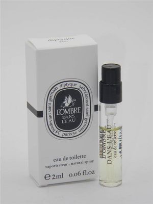 Diptyque L&#39;Ombre Dans L&#39;Eau Eau de Toilette Spray .06 oz (Sample) NEW!