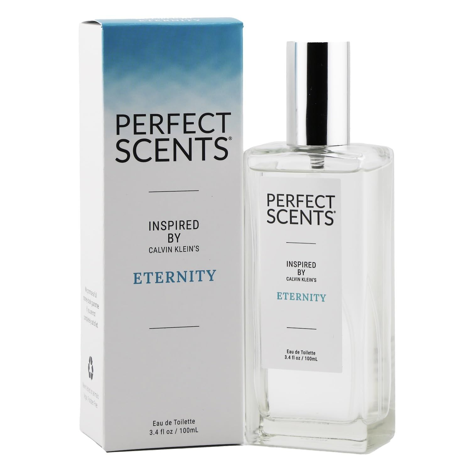 Perfect Scents Fragrances Womens Eau de Toilette Vegan, Paraben Free, Phthalate Free Never Tested on Animals 3.4 Fl Oz