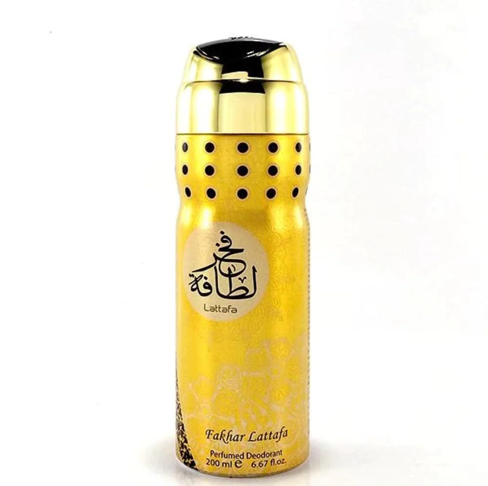 Lattafa Afkaar Perfumed Deodorant Spray, 6.7 Ounce (Unisex)