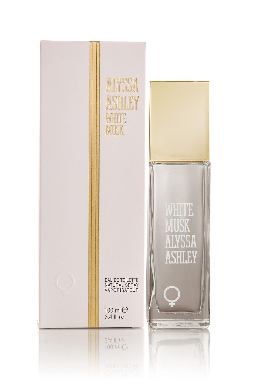Alyssa Ashley White Musk - Luxurious Perfumes for Women with Sicilian Bergamot and Ylang Ylang - Long Lasting Women Perfume - 3.4 oz EDT Spray