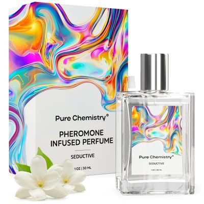 Premium Pheromones Perfumes for Women with White Jasmine - Long-Lasting Enhanced Scents Best Pheromone Perfume for Women Cologne - Feromonas Perfume Woman to Attract Men - 30 ml (1 fl oz)