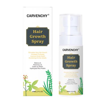 Hair Growth Serum Spray with BiotinCaffeine, Follicle Scalp SupportKeratin for Damaged Hair, Hyaluronic Acid,Rice RosemaryCastor Oil, ThickeningBreakage Defense,Hair Thinning CareOil Balance