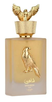 Lattafa Pride Shaheen Gold for Unisex Eau de Parfum Spray, 3.4 Ounce 100 Ml