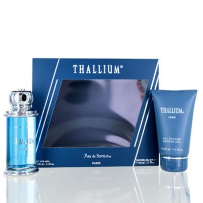 Thallium for Men Gift Set - 3.4 oz EDT Spray 3.4 oz Shower Gel