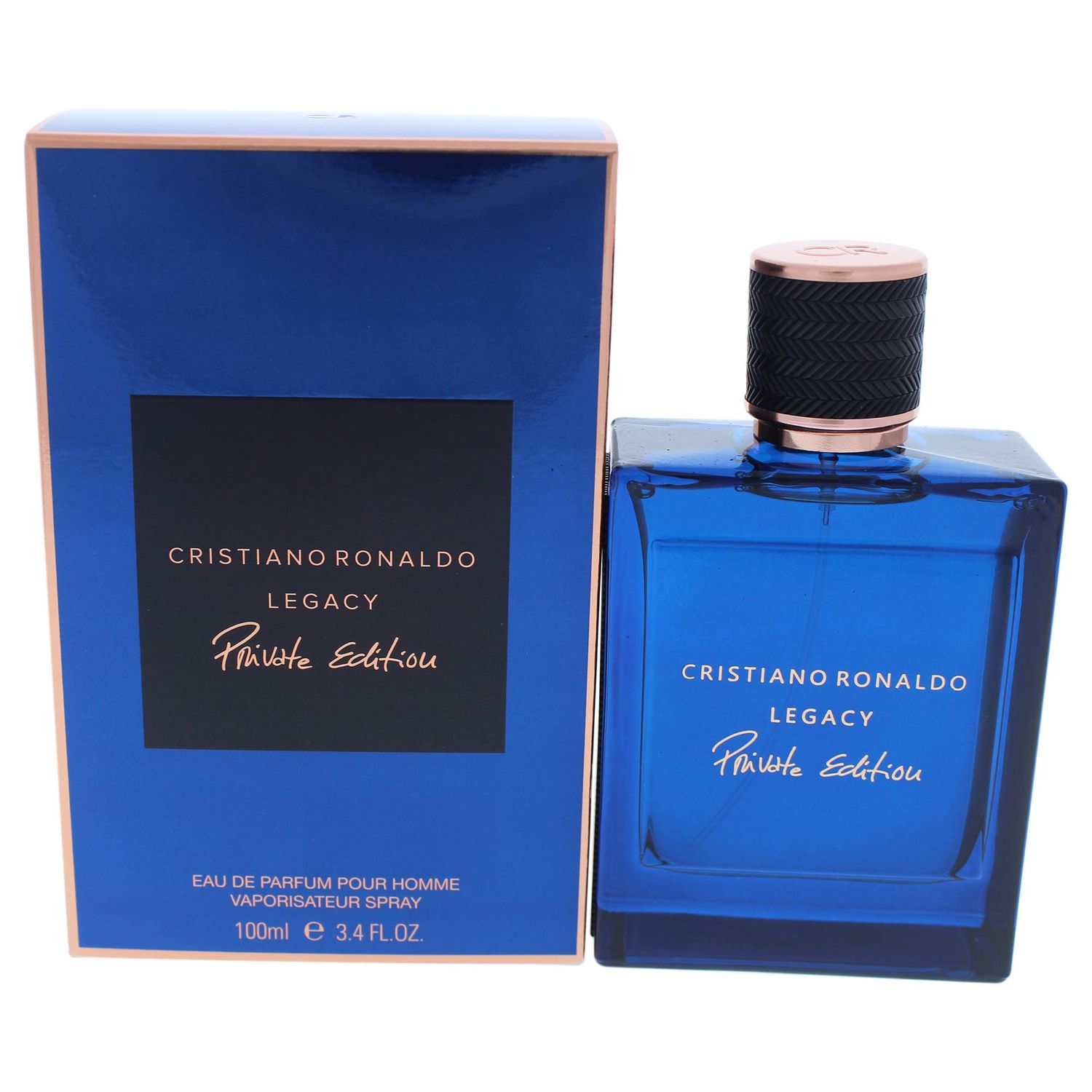 CR7 Cristiano Ronaldo Legacy Private Edition - Bold Sensual Fragrance For Men - Luxurious, Bold Sexy Scent - Woody Warm Aroma - Perfect For A Romantic Evening - Long Lasting - 3.4 Oz EDT Spray