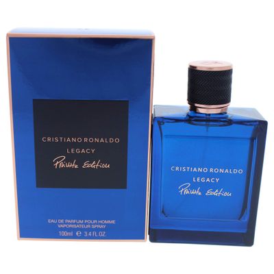 CR7 Cristiano Ronaldo Legacy Private Edition - Bold Sensual Fragrance For Men - Luxurious, Bold Sexy Scent - Woody Warm Aroma - Perfect For A Romantic Evening - Long Lasting - 3.4 Oz EDT Spray
