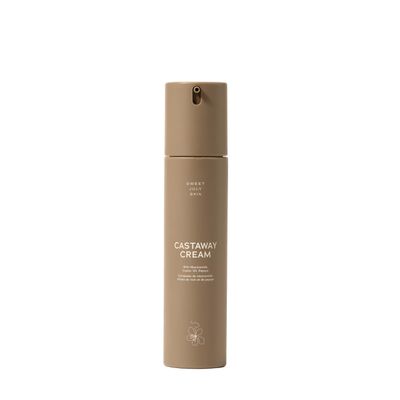 SWEET JULY SKIN Castaway Cream, Niacinamide, Shea Butter, Meadowfoam Seed Oil, Daily Face Cream, Moisturizer for All Skin Types, Hydrating, Anti-Aging, Clean Fragrance Free 1.7 Fl oz