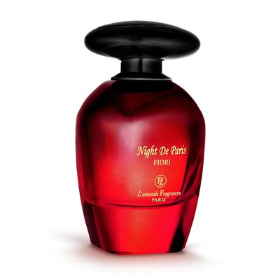 L&#39;Orientale Fragrances Night De Paris Fiori 100ml 3.3oz - Oil-Based Perfumes for Women Men, Unisex Amber Floral Eau de Parfum - Long-Lasting Up to 24 Hours, Ideal for All Seasons