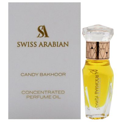 Swiss Arabian Candy Bakhoor For Unisex - Luxury Products From Dubai - Long Lasting Personal Perfume Oil - A Seductive, Exceptionally Made, Signature Fragrance - The Luxurious Scent Of Arabia - 0.4 Oz