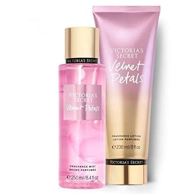 Victoria&#39;s Secret Velvet Petals Fragrance Mist and Body Lotion Gift Set (Velvet Petals)