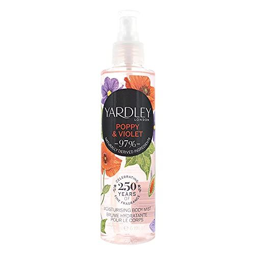 Yardley of London Poppy Violet Fragrance Mist 200ml