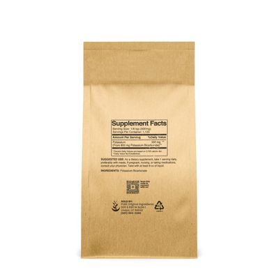 Pure Original Ingredients Potassium Bicarbonate (2 lb) Natural, Food Safe, Electrolyte, Leavening