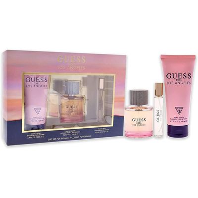 Guess 1981 Los Angeles for Women - 3 Pc Gift Set 3.4oz EDT Spray, 0.5oz EDT Spray, 6.7oz Body Lotion