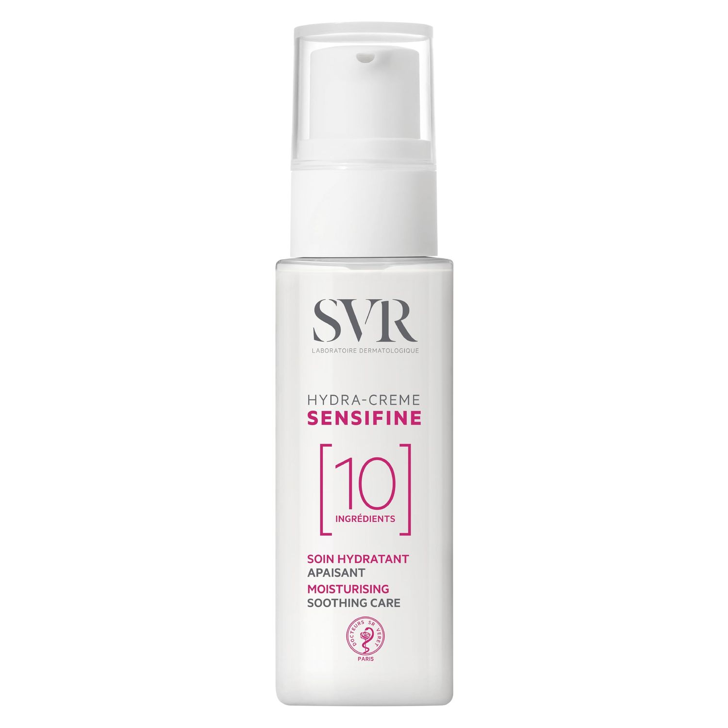 SVR Sensifine Hydra Face Cream. Moisturizing Soothing Care For Normal To Dry Dehydrated Skin. Fragrance Free Moisturizer With 96 Ingredients Of Natural Origin. 24hr Comfort And Hydration, 1.3 Fl.oz.