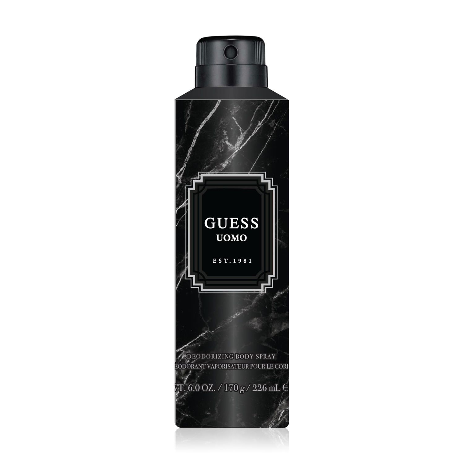 Guess UOMO Deodorizing Body Spray For Men, 6.0 Oz.
