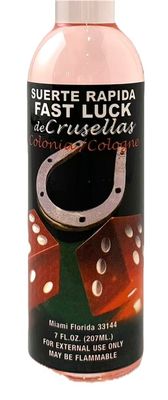 Crusellas Fast Luck (Suerte Rapida) Cologne 7 Fl. Oz.