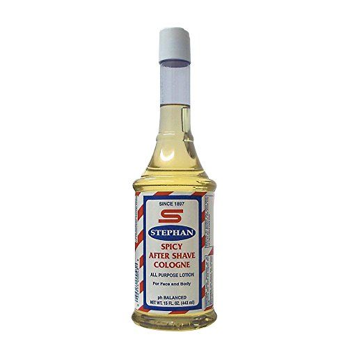 Stephan Spicy After Shave Cologne All Purpose Lotion for Face and Body 15 Oz.