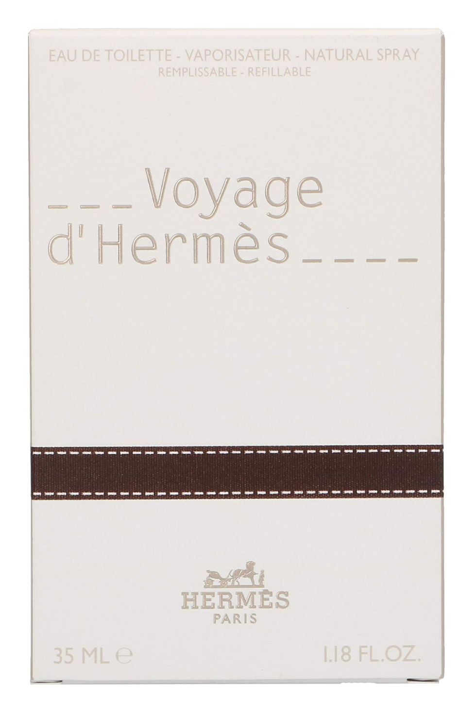 Hermes Voyage D&#39;Hermes Unisex Eau-de-toilette Spray (Refillable) by Hermes, 1.18 Ounce