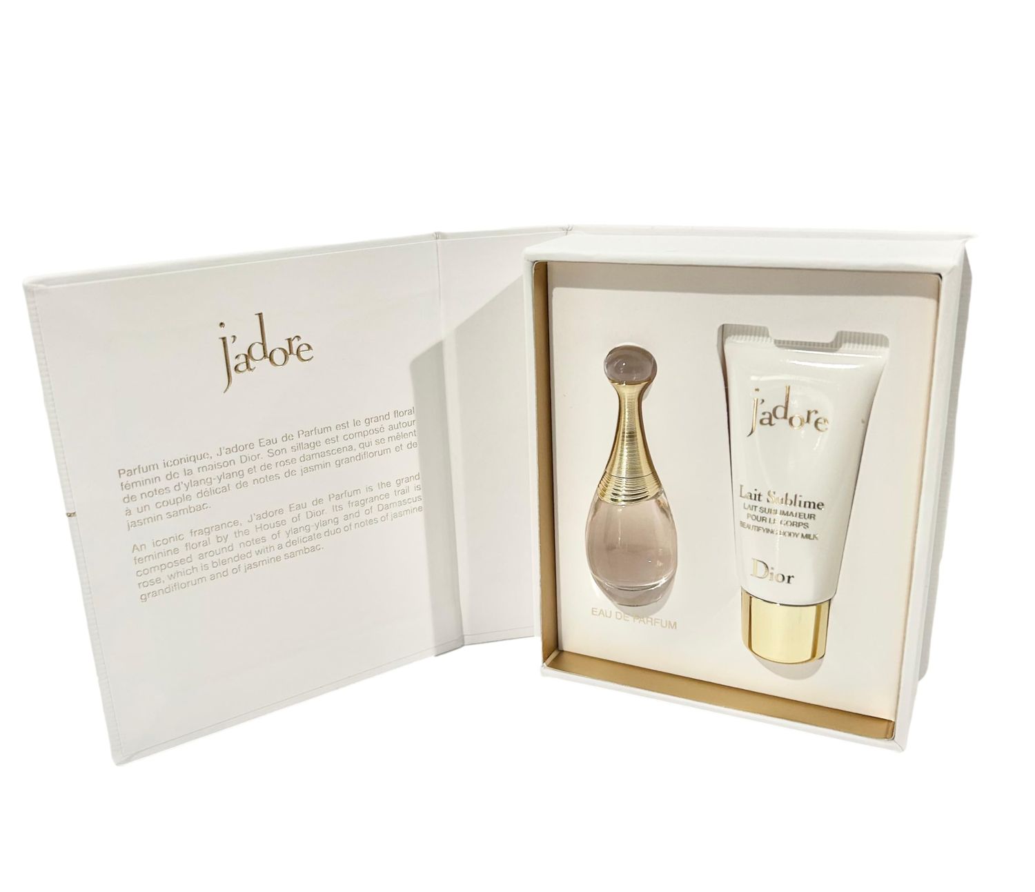 Dior J&#39;adore Perfume for Women Mini Fragrance Gift Set EDP Body Lotion Duo Travel Set