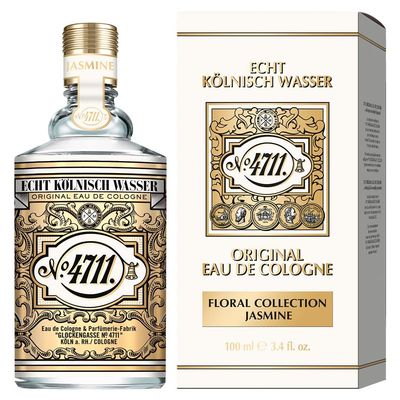 Muelhens 4711 Floral Collection Jasmine for Unisex - 3.4 oz EDC Spray