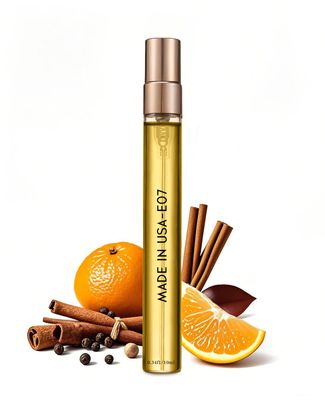 PUREAMOR Pheromone Cologne for Men, Inspired by Paco-Ra&#39;banne&#39;s One M-iIIion, Sweet-spicy Leather, Amber Notes, Blend of Citrus, Cinnamon, Patchouli, Travel Size Perfume Oil Spray, 0.34fl.oz(E07)
