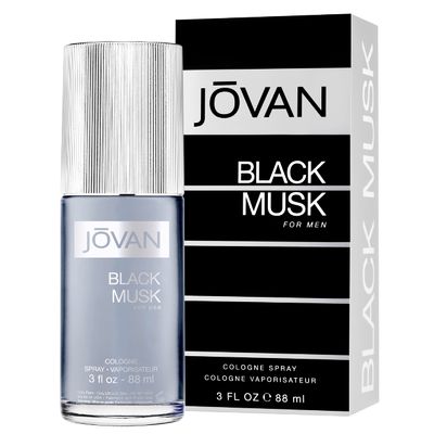 Jovan Black Musk by Jovan for Men - 3 Ounce Cologne Spray
