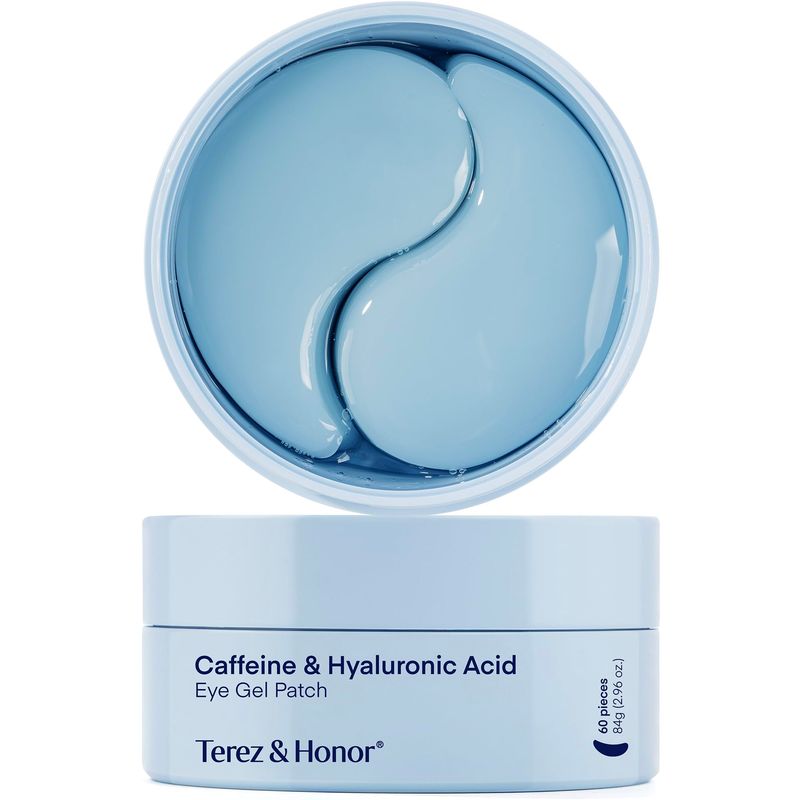 Under Eye Patches for Dark Circles Puffiness Eye Bag Treatment Gel Mask with Caffeine Hyaluronic Acid Niacinamide - Undereye Brightening Hydrating Anti-Wrinkle Cooling - Korean Skincare, 30 Pairs