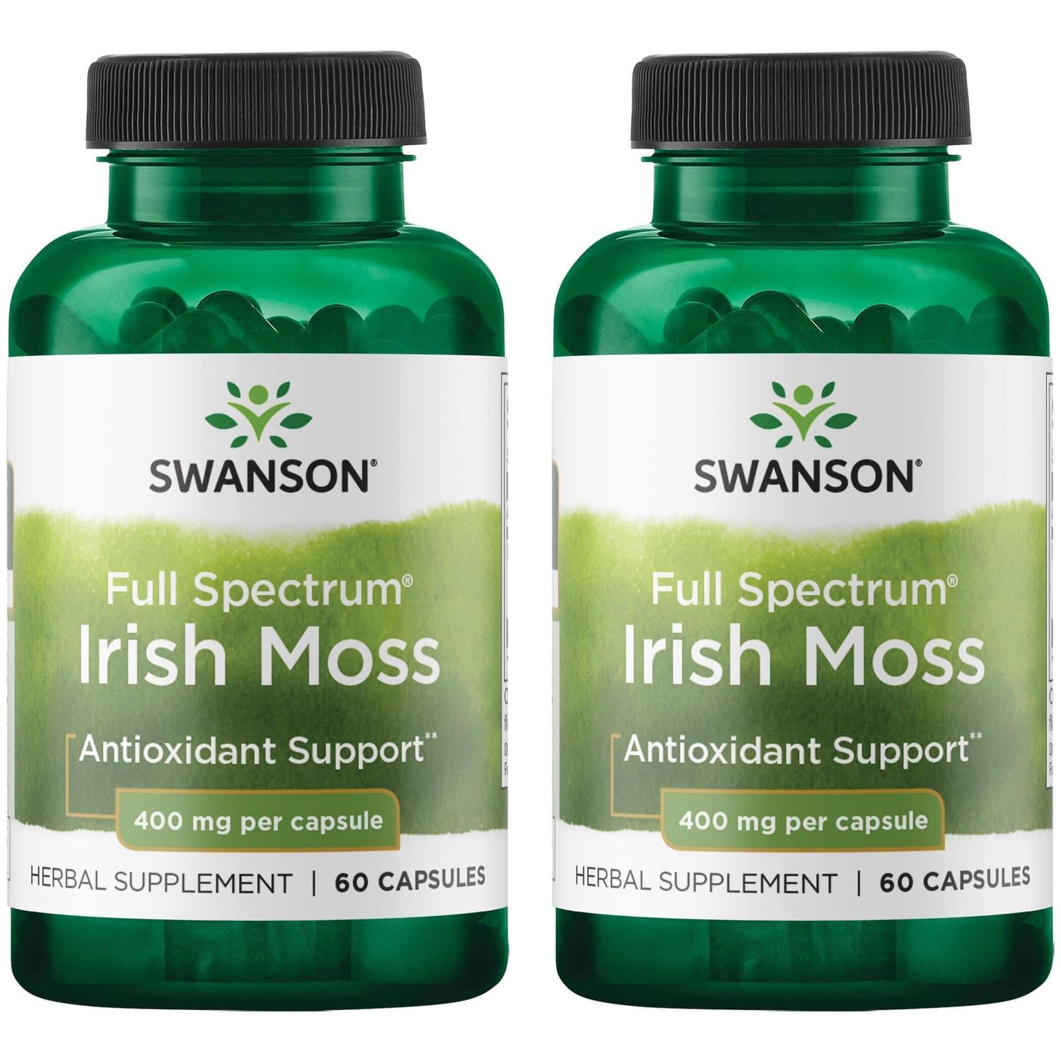 Swanson Full Spectrum Irish Moss 400 Milligrams 60 Capsules