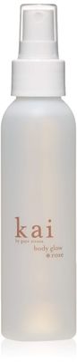 kai Body Glow Rose, 4 Fl Oz, dry body oil with jojoba, chamomile, cucumber extracts, moisturizes and leaves a radiant glow with a fresh clean fragrance, layered with rose absolute, made in the usa