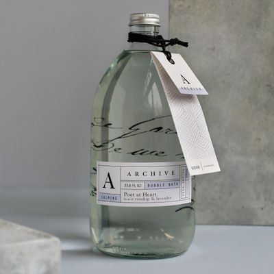 Archive Journey Within Bubble Bath for Adults, 33.8 fl. oz. - Lavender Earthy Rosehip Fragrance - Blend of Natural Oils, Refine Bath Bubbles for Women or Men, Adult Bubble Bath