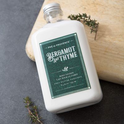 Pre de Provence Bergamot Thyme Men's Fragrance Collection, Body Lotion, 250 ML