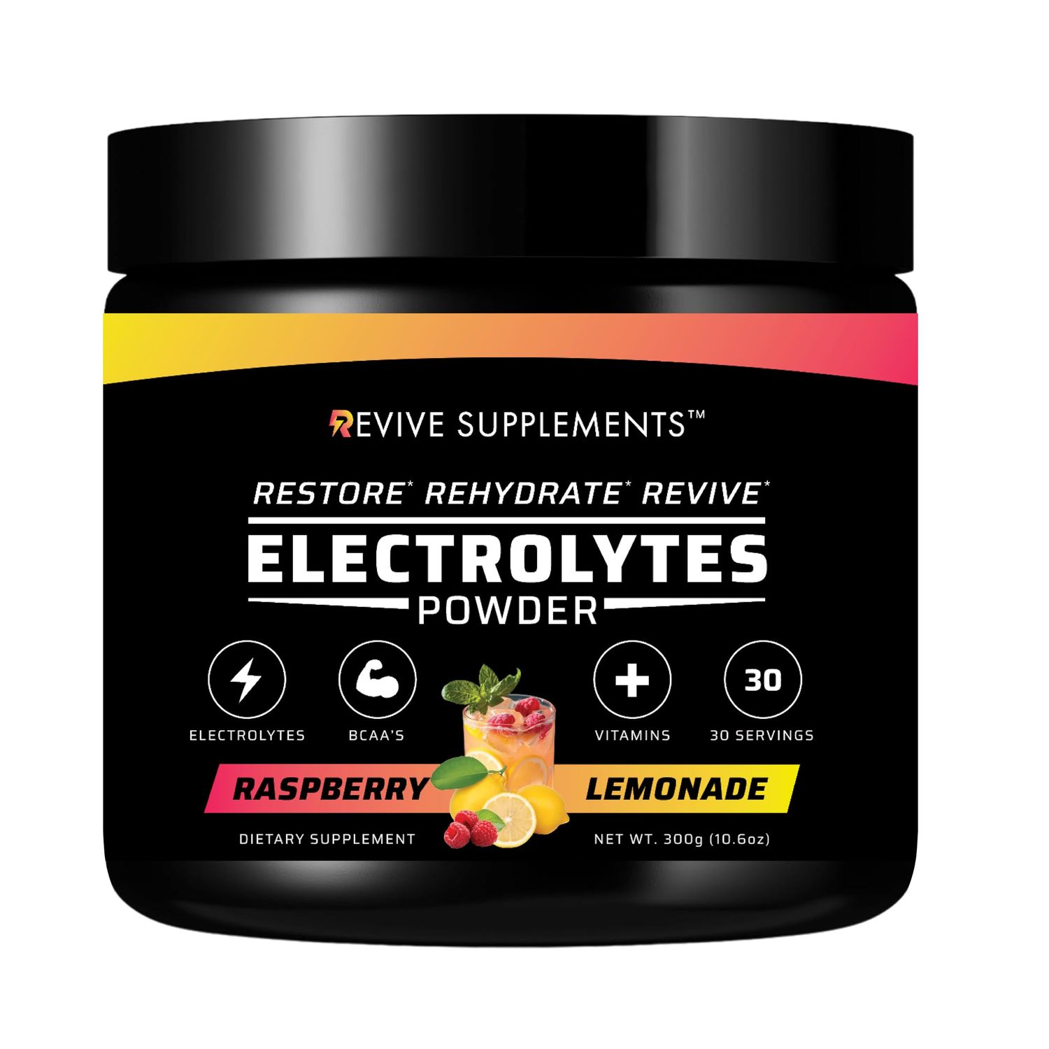 Revive Supplements Keto Boost Electrolytes Powder Ultimate Hydration with Essential Minerals BCAAs Natural Flavors, Zero Sugar Boost Energy, Recovery Performance - 30 Servings