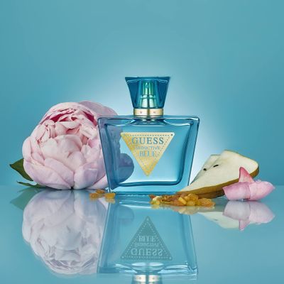 GUESS Seductive Blue WomenFemme Eau de Toilette 2 Piece Gift Set - Perfume Spray 2.5 Fl. Oz. Fragrance Mist 4.2 Fl. Oz.