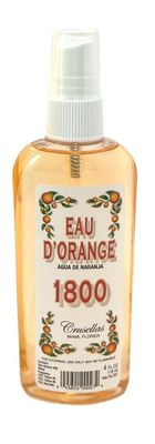 Crusellas Legitima Agua de Kolonia 1800 Orange (Naranja) Pump Spray Cologne (4 Fl. Oz.)