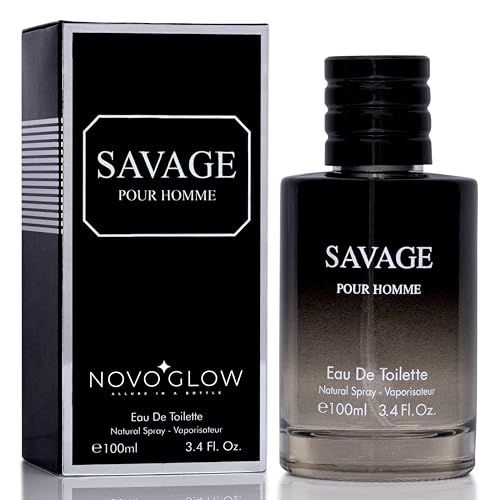 Savage for Men 3.4 Oz Men&#39;s Eau De Toilette Spray Refreshing Warm Masculine Scent for Daily Use Men&#39;s Casual Cologne Great Holiday Gift Smell Fresh All Day A Gift for Any Occasion