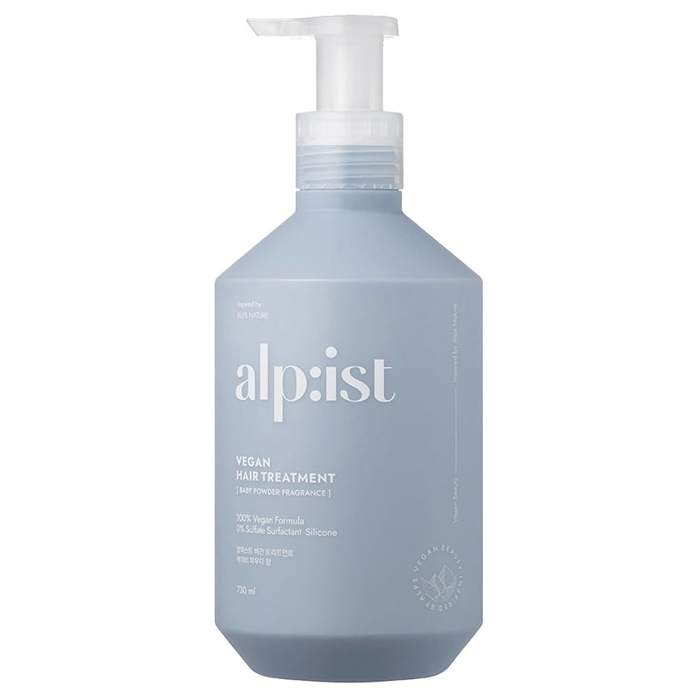 Kerasys alpist Vegan Formula Sulfate Silicone Paraben Free Nature alpist Scalp Care Baby Powder Fragrance 24.68 fl oz 730 ml (Treatment, 1-Pack)
