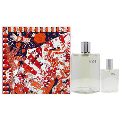 Hermes H24 for Men - 2 Pc Gift Set 3.3oz EDT Spray, 0.42oz EDT Spray