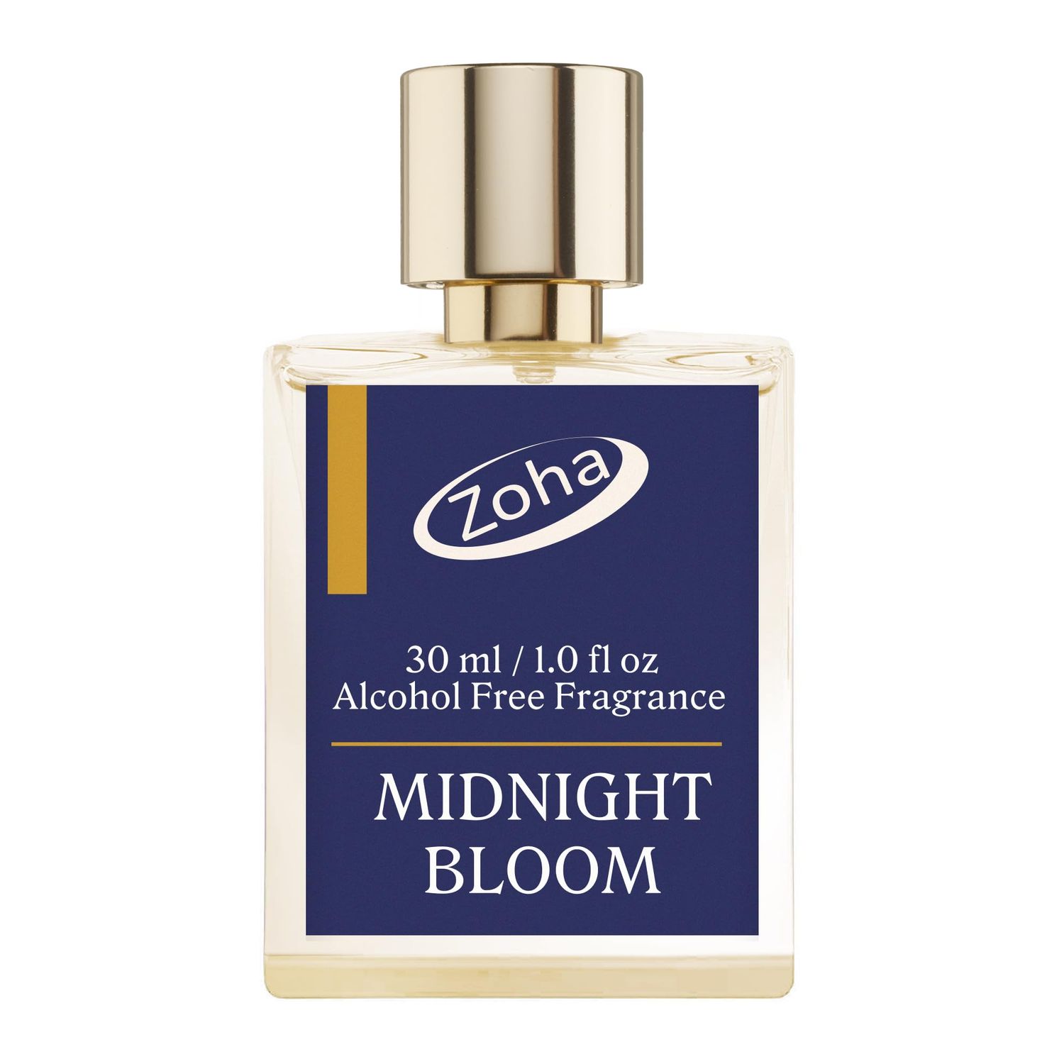Zoha Midnight Bloom - Floral Perfume for Women and Men, Alcohol Free Perfume Oil Roll On and Fragrance Mist