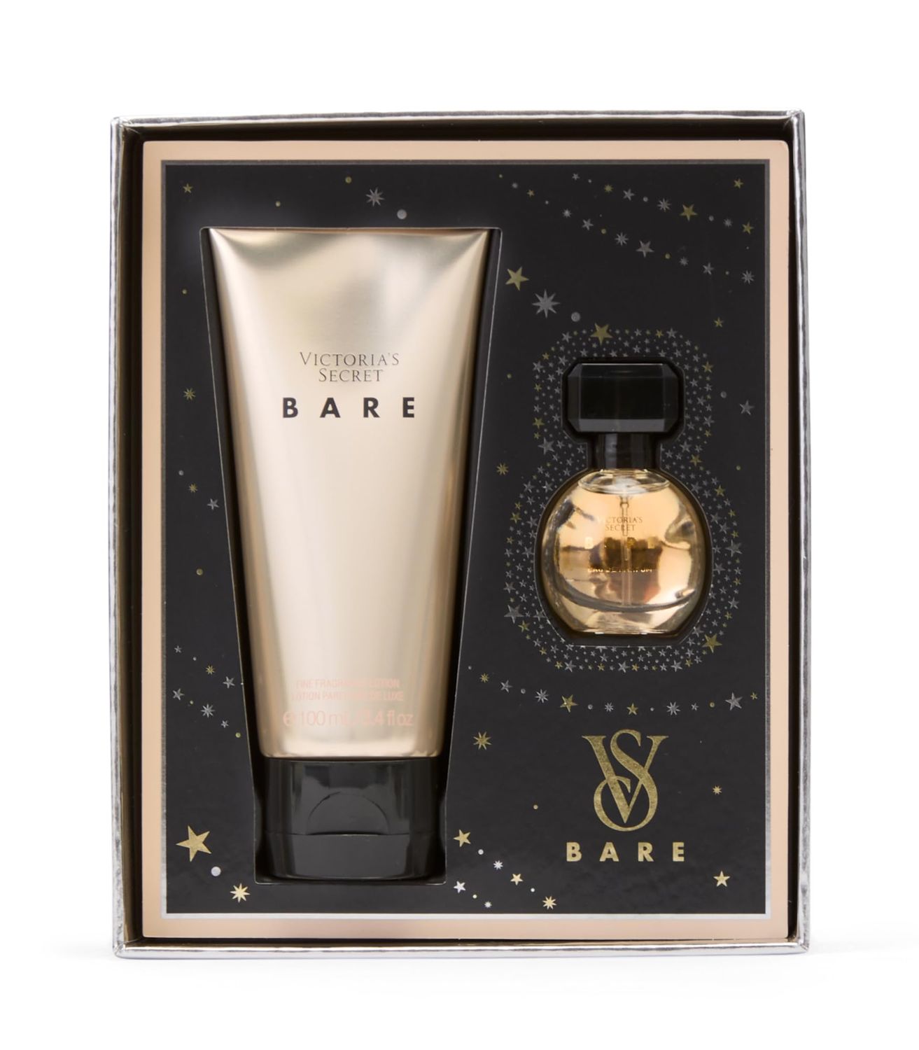 Victoria&#39;s Secret Bare Mini Fragrance Duo Gift Set, Eau de Parfum Travel Lotion