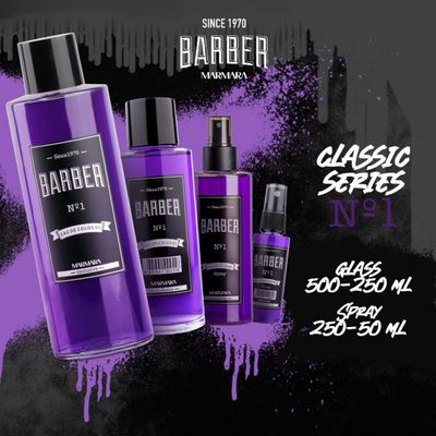 barber marmara Marmara Barber Cologne - Best Choice of Barbers and Traditional Shaving Fans No1 Series (50ml x 1 Bottle)