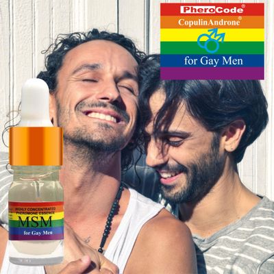 CopulinAndrone PheroCode Extra Strong Pheromone Cologne for Gay Men Feromonas - Gay Perfume Gift for Him For Men 0.17Fl.Oz
