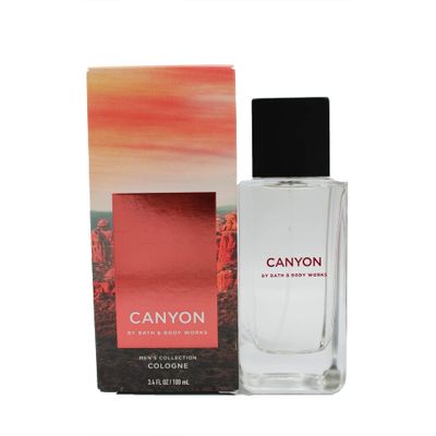 BBW - Bath and Body - Canyon Men&#39;s Collection Cologne 3.4fl oz 180ml (Pack of 1)
